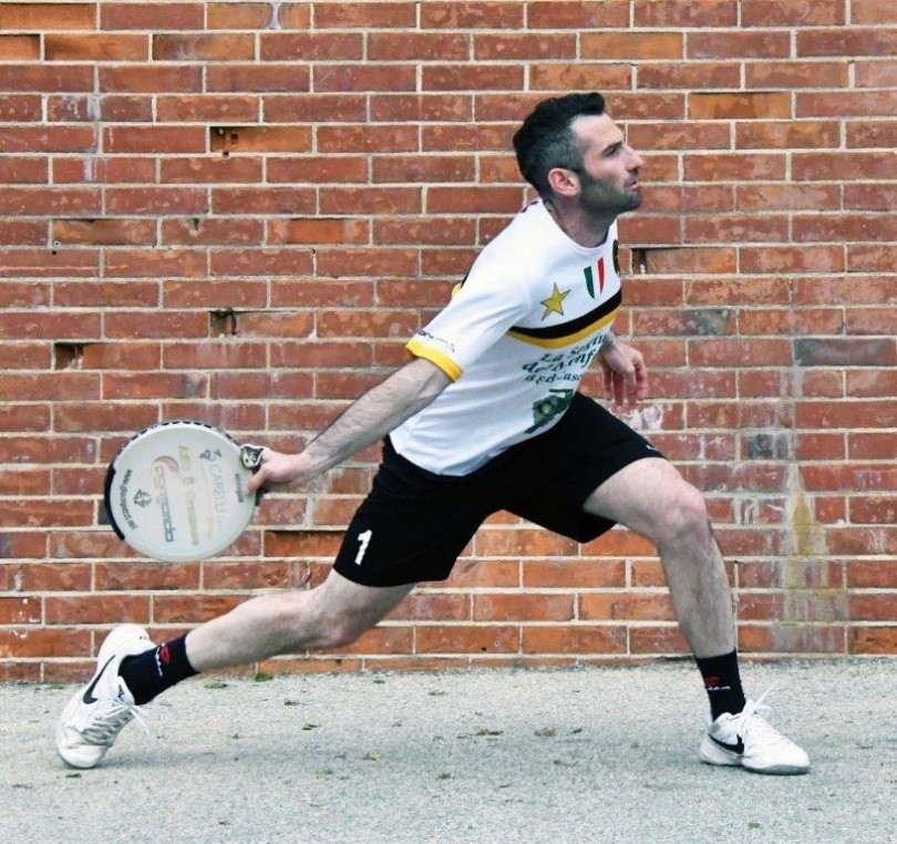 I protagonisti del tamburello a muro: «Ci sono tante difficoltà»